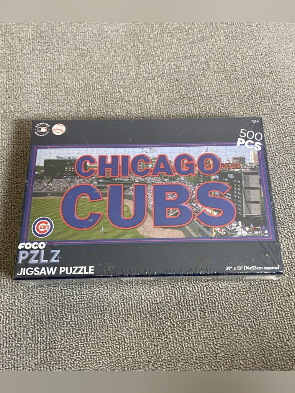 Forever Collectibles Chicago Cubs Unopened 500-Piece Jigsaw Puzzle- Baseball